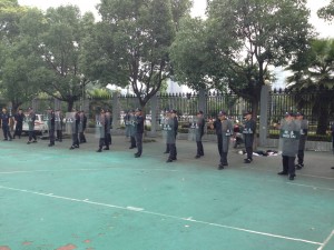 責(zé)任高于一切，安全重于泰山———–溫州國(guó)泰保安機(jī)動(dòng)隊(duì)防爆演習(xí)